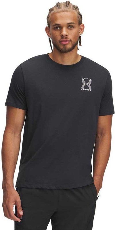 Under Armour - Run 96 - T-shirt - Antraciet - Korte Mouwen