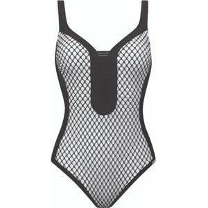 Charmline Dimension Badpak 1111/740/077 zwart/wit - maat EU 42C / FR 42C