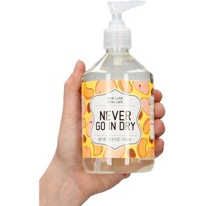 Anal Lube - NEVER GO IN DRY - 500 ml