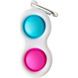simple dimple - TikTok fidget toy - roze/blauw
