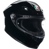 AGV - K6 S E2206 - Helm - Zwart - Carbon en Aramidevezel