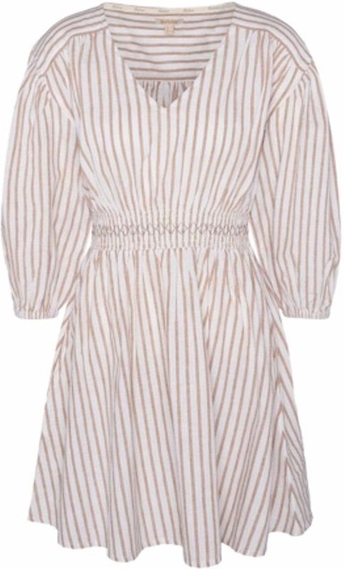 Jurk Barbour Women Ella White/Tannin-12