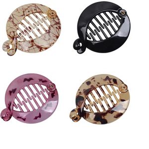 4 stuks haarclips voor vrouwen - meisjes visstaart haarclip - Franse banaan clip - paardenstaart houder - ronde haarkam - styling accessoires voor lang en medium haar - kleur willekeurig