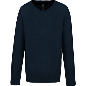 Kariban Trui met V-hals kind K9109 - Navy - 8/10 Y (8/10 ans)