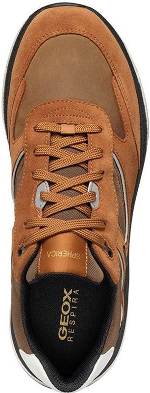 Geox - Spherica Actif X1 - Sneakers - Waterdicht - Suède - Leer