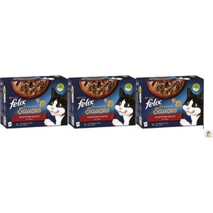 3x Felix - Sensations Sauces - Countryside Selectie - 12x85g