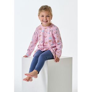 Schiesser - Pyjamaset - Paars - 100% Biologisch Katoen - Voor Meisjes