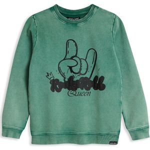 4PRESIDENT Sweater meisjes - Green - Maat 92 - Meisjes trui