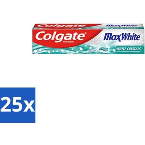 Colgate - Max White - Whitening Crystals - Tandpasta - 100ml - Bulkverpakking - 25 stuks