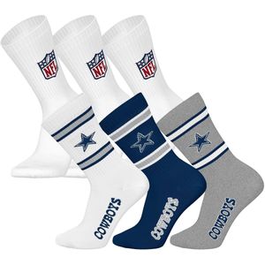 NFL Sokken NFL 6Pack Crew Socks Set van 6