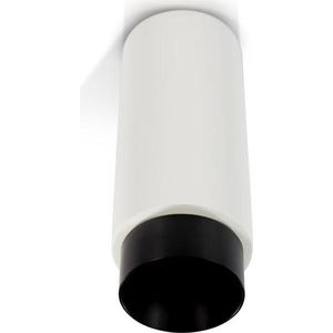 V-tac Plafondlamp Vt-865 Gu10 35w 20 X 8 Cm Staal Wit/zwart