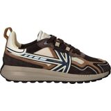 KAOTIKO - Vancouver Tech - Leren Sneaker - Bruin