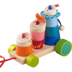 Haba trekfiguur/opsteekspel Trix Mix