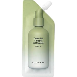 HIDEHERE - Green Tea Collagen Gel Cleanser - 25 ml - Korean Skincare