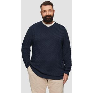 s.Oliver - Strickpullover - Heren Trui - V-hals - 100% Katoen