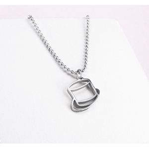 Ponytail & Co® Hanger Hoed - Dames - Staal - 12 mm