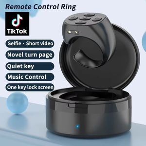TikTok Smart Ring - Bediening met één tik - Bluetooth Controller voor iOS & Android - Roze