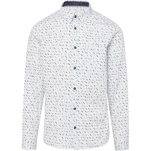 Shirt - Slim-fit - Overhemd - Hoogwaardig Popeline