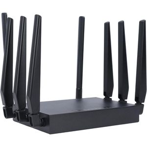 Hoogwaardige 6.5G CPE WiFi Router met 8 Antennes en SIM-kaartsleuf - 1000 Mbit/s - Plug and Play voor Thuisgebruik