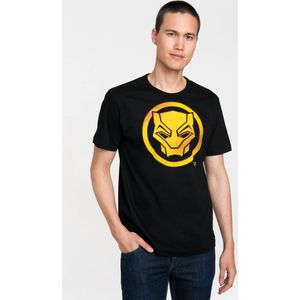 Logoshirt T-Shirt Marvel - Black Panther Logo