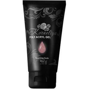 Korneliya Poly Acryl Gel SPARKLING NUDE 60 Gram