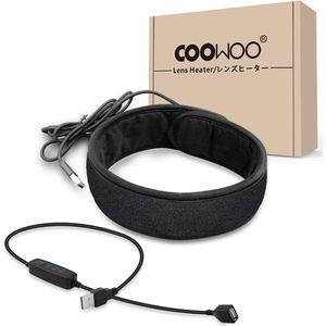 COOWOO Lens Heater - Met Temperatuurregelaar - Zwart