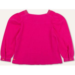 Oilily Ballet Blouse - Blouses - Katoen - Meisjes - Kinderen - Loose Fit - Roze - 140