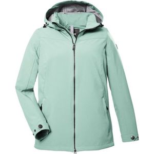 STOY dames jas - softshell dames zomerjas - 41401 - turquoise - maat 50