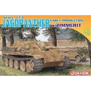 Dragon - Sd.kfz.173 Jagdpanther (Early) W/zimmerit 1:72 (?/20) * - DRA7241 - modelbouwsets, hobbybouwspeelgoed voor kinderen, modelverf en accessoires
