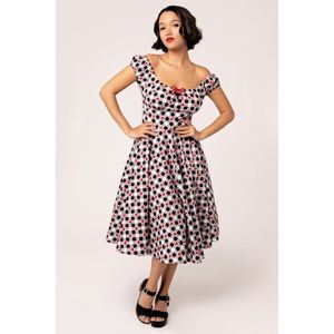 Hell Bunny - Leonie Flare jurk - XS - Multicolours