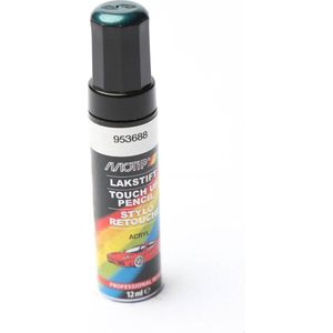Motip 953688 - Auto lakstift - Blauw Metallic - 12 ml