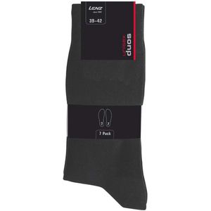 Zwarte Genummerde Werksokken Maat 43-46 - Set van 7 Stuks