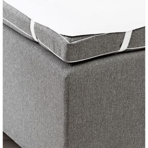 Waterdicht laken voor matras, pad en topper met riem, bedbeschermer, waterdichte matrasbeschermer 80x200 cm