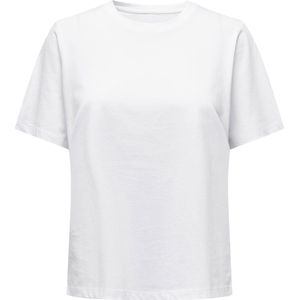 Only T-shirt Onlonly S/s Tee Jrs Noos 15270390 White Dames Maat - XS