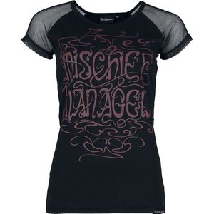 Harry Potter Mischief Managed Dames T-shirt - zwart - M