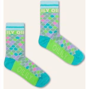 Oilily - Merlin calf socks - Blauw - 26-28