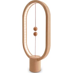 Heng Balance Lamp Ellipse USB; LIGHT WOOD