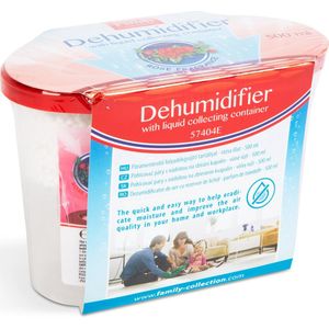 Vochtvreter voor in Huis met Rozen Geur - Inclusief Vochtmagneet Vulling - Vochtvanger voor Binnen - voor Badkamer, Woonkamer of Slaapkamer