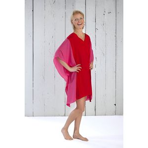 Donne del Sole - Strandtuniek RossoRosa - Maat L