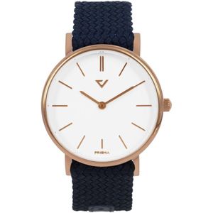 Prisma Unisex P.1629.WG22 horloge Nylon blauw 5 ATM