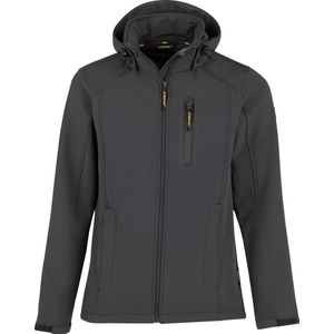 STØRVIK Napier Softshell Jas - 4 Seizoenen - Heren - Fleece - Maat 5XL - Antra