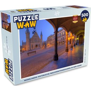 Puzzel Den Haag - Binnenhof - Plein - Legpuzzel - Puzzel 500 stukjes