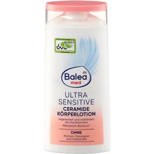 Balea Med - Bodylotion Ultra Sensitive Ceramide | 1x 250 ml - Bevat sheaboter en amandelolie