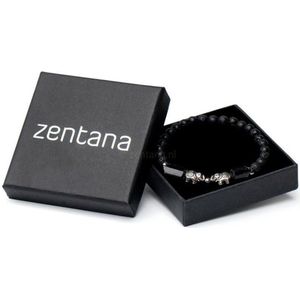 Zentana Balans Armband - Ruwe Toermalijn & Lavasteen - Olifant - Ambitie