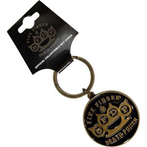 Five Finger Death Punch - Knuckle Sleutelhanger - Zwart