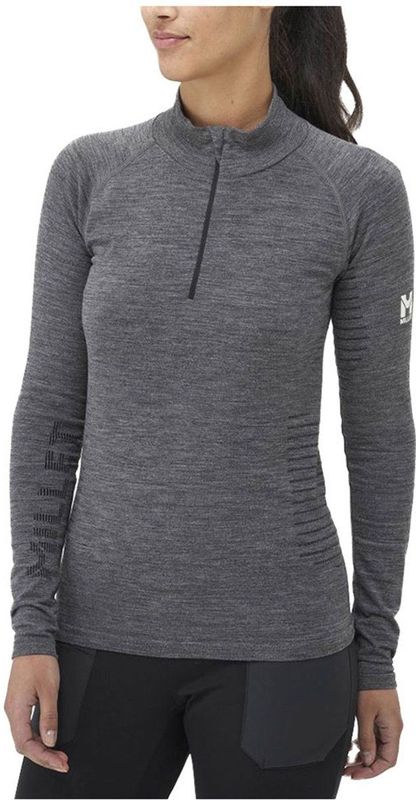 Millet - Drynamic Warm - Lange Mouwen Basislaag - Grijs