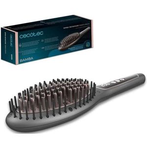 Keramische steilborstel met avocado-extract - Verstelbare temperatuur 140ºC - 220ºC, digitale display en automatische uitschakeling