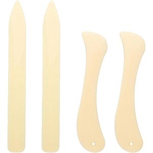 2 stuks vouwpoten - voor papier kunststof vouwpoten - Origami-gereedschap - bonenmap vouwbeen - botten voor papierhandwerk - kaarten maken - kantoormateriaal - handgemaakt .