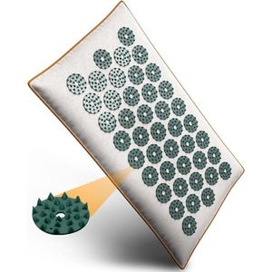 Lexium Spijkermat – Acupressuur Mat - Spijkerbed - Acupunctuur Kussen - Shakti Massage - Massage & Ontspanning -