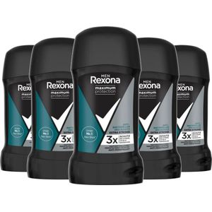 Rexona Men Maximum Protection Anti-Transpirant Stick - 6 x 50ml - Voordeelverpakking